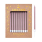 CAKE CODE 24-Count Rose Gold Long Thin Birthday Candles, Cake Candles, Birthday Parties, Wedding Decorations, Party Candles