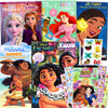 Disney Princess Coloring Books Bundle Set for Kids Activity - Featuring Disney Princess, Encanto, Moana, Frozen and More
