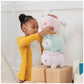 GUND Glow Bops BunBop Bunny - Touch Activated LED Plush Toy, 8”, Bunny, High Quality Materials