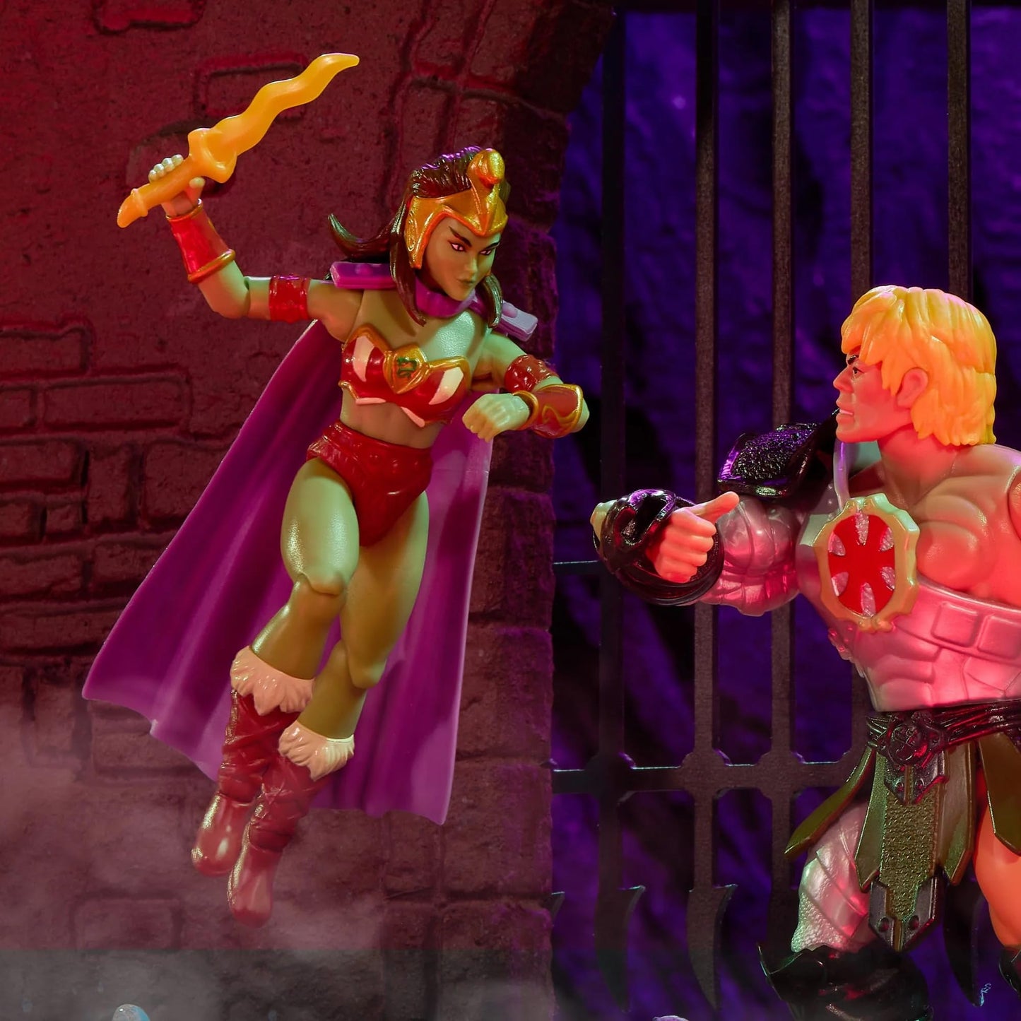 Masters of the Universe Lady Slither Action Figure - Multicolor, Plastic, Model LS-001, Creations Exclusive