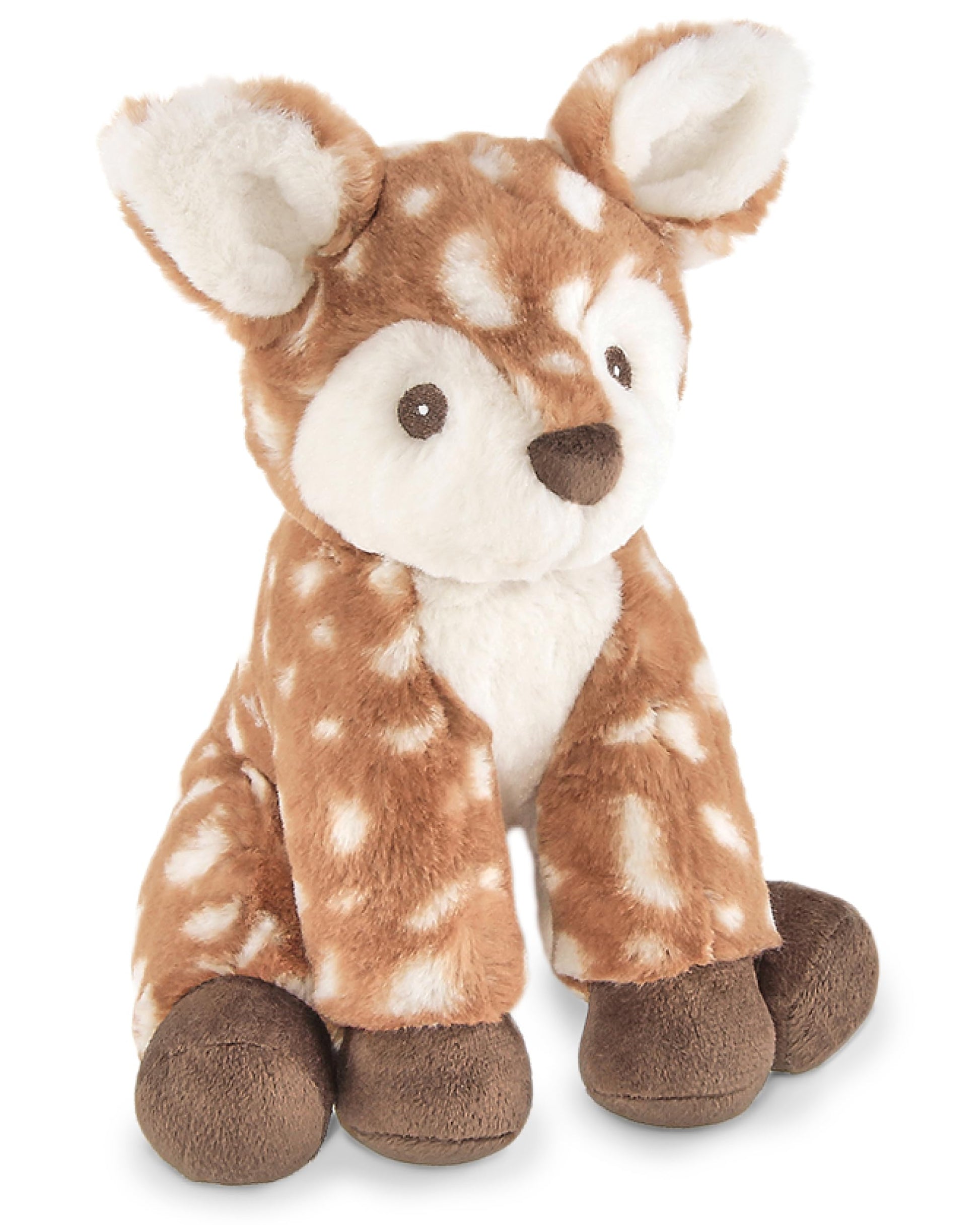 Bearington Baby Willow Plush Fawn Stuffed Animal, 9 Inches