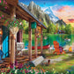 Masterpieces 1000 Piece Jigsaw Puzzle For Adults, Family, Or Kids - Evening On The Lake - 19.25'X26.75'