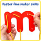 Ready 2 Learn Lacing Alphabet - Lowercase - 26 Letters - 8 Laces - Threading Toy For 3, 4, 5, 6 Year Olds - Fine Motor Skills, Letter Recognition And Early Spelling