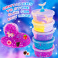 All In One Galaxy Slime Kit, Party Favor Gifts Slime Stress Relief Toy Scented Sludge Toy For Kids,Slime Add-Ins,Non Stick Slime Toys Birthday Halloween