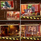 Spilay DIY Book Nook Kit,DIY Dollhouse Booknook Bookshelf Insert Decor Alley,Bookends Model Build kit with LED Light,Handmade Cr
