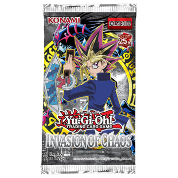 Yu-Gi-Oh! TCG Invasion of Chaos Booster Box by Konami - Multi-color Card Game Collectible Expansion Pack