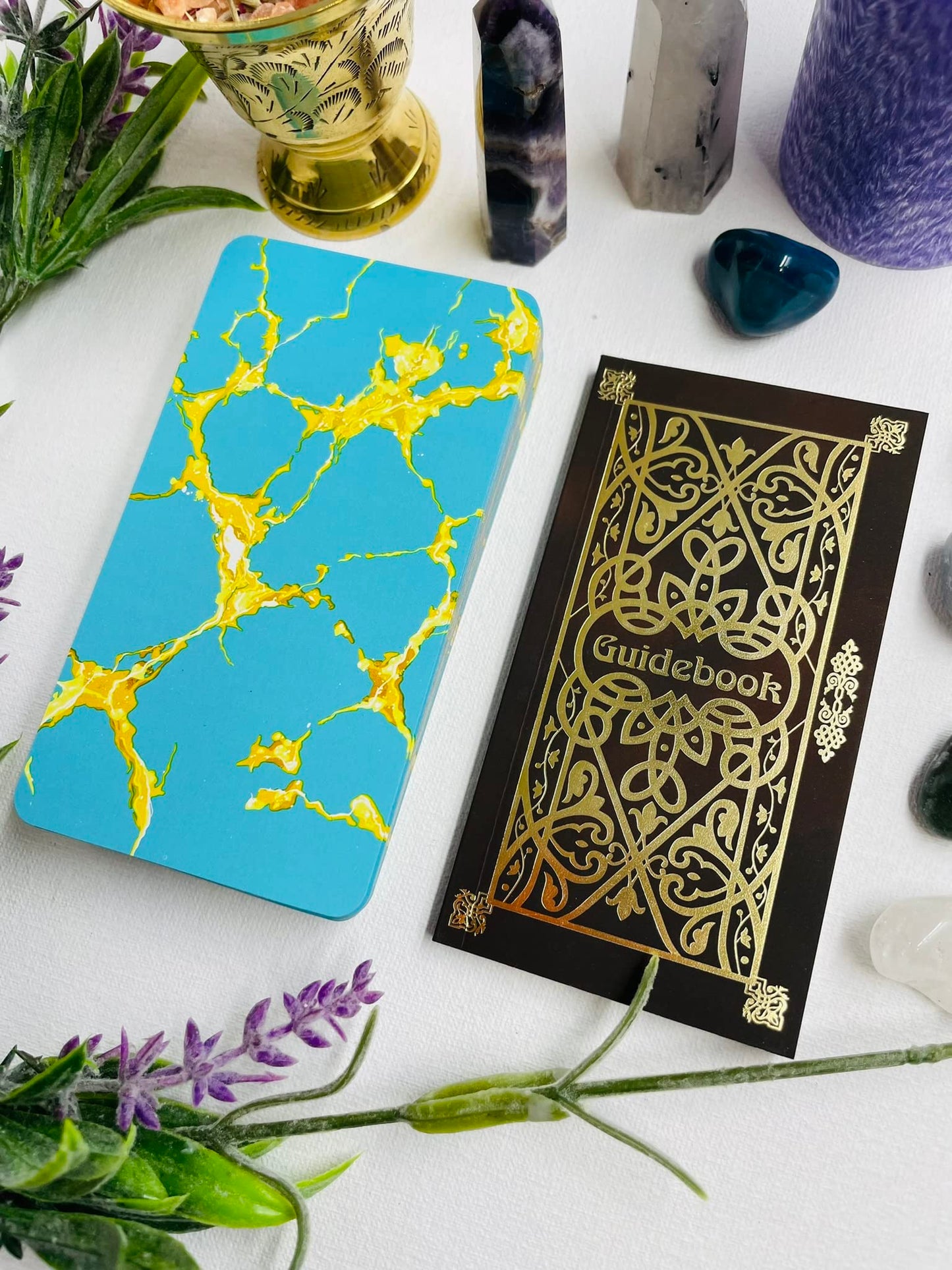 SUNSTELO Tarot Cards with Guide Book - Remastered Original Design Tarot Deck for Beginners and Professional - Fortune Telling Ca