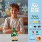 PLUS PLUS Mini Maker Tube - 70 Piece Elf Construction Toy, Plastic Interlocking Blocks for Kids, Model 4168736-Parent