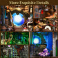 MiniCity Book Nook Kit  DIY Miniature Dollhouse Booknook Kit with Led Light and Dust Cover (cutting edge and Magic)