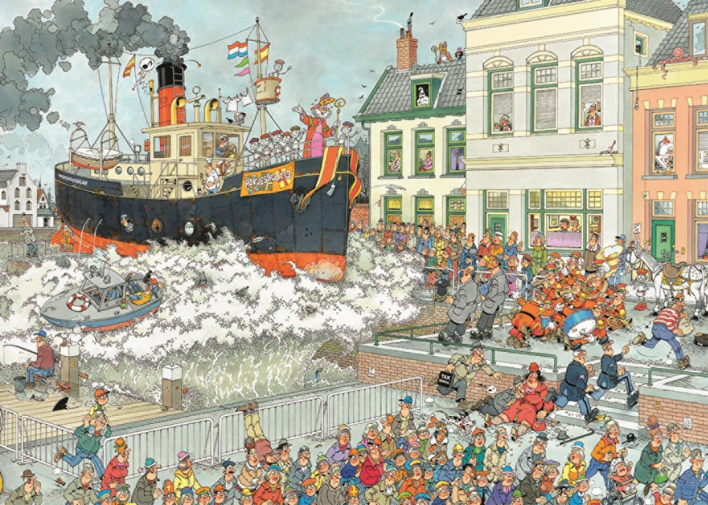 Jumbo Jan Van Haasteren St. Nicholas Parade Jigsaw Puzzle (1000 Piece)