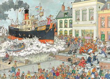 Jumbo Jan Van Haasteren St. Nicholas Parade Jigsaw Puzzle (1000 Piece)