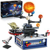 Solar System Building Sets With Light - Rotatable Space Exploration Building Toys With 9 Planets & Rocket Sets Science Astronomy