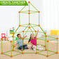 V-Opitos 180 Pack Fort Building Kits For Kids Age 4, 5, 6, 7, 8+ Years Old, Creative Building Toys For Diy Castles, Tunnels, Play Tent, Ideal Christmas, Birthday Gifts For Boys & Girls