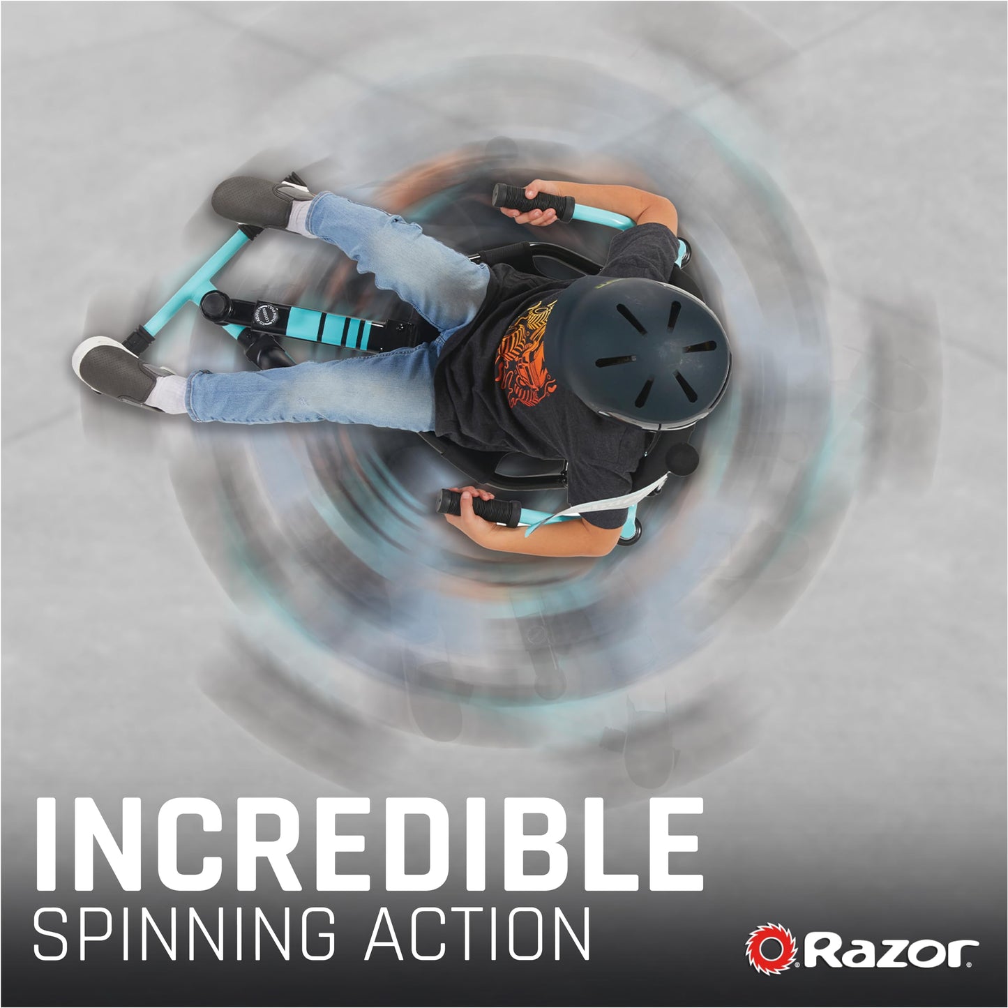 Crazy Cart Shuffle by Razor - Kid-Powered Drifting Go-Kart for Ages 4+, Crazy Cart Drift Bar Technology, Adjustable Frame with 5