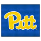 FANMATS 1713 Pitt Panthers Tailgater Rug - 5ft. x 6ft. Sports Fan Area Rug, Home Decor Rug and Tailgating Mat