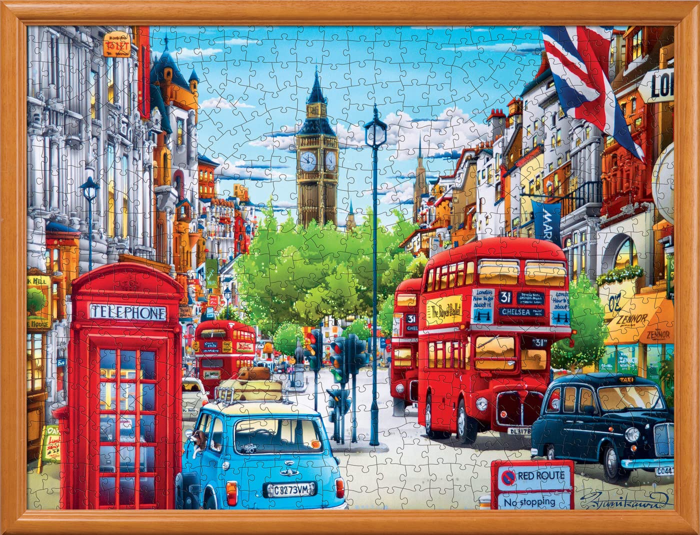 London 550 Piece Jigsaw Puzzle