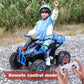 Soar Remote Control Four Wheeler for - Electirc Toddler 4 Wheeler for 3-6, Ride on ATV 12v Battery Powered, Kids Quad with LED L