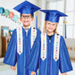 Vicamb 4Pcs Kindergarten Graduation Cap And Gown With 2025 Tassel,Graduations Stole,Kids Graduation Outfit For Graduates