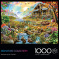 Buffalo Games 1000 Piece Jigsaw Puzzle - Paradise in The Country - Large Multicolor Cardboard - Model 1450