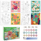 Goldentime Framed Paint By Numbers For Adults And Kids Ages 8-12 - Easy To Paint By Number For Beginners, Flower Canvas Painting