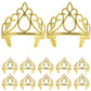 12 Pieces Princess Crowns for Girls Princess Crowns and Tiaras Dress up Costume Party Favor Accessories Gold Tiaras for Girls We