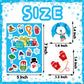 Miss Fantasy Winter Stickers For Kids Winter Holiday Snowflake Snowman Stickers Hello Winter Stickers For Envelopes Gifts Crafts Scrapbooking Winter Holiday Sticker Bulk For Teachers School Classroom