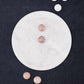 Radicaln Marble Tic Tac Toe 10 Inches White and Marinara Handmade Board Game for mature-themed and Family - Ideal Outdoor & Travel Game  Fun Gift for mature-themeds  Best for Coffee Table Centerpiece