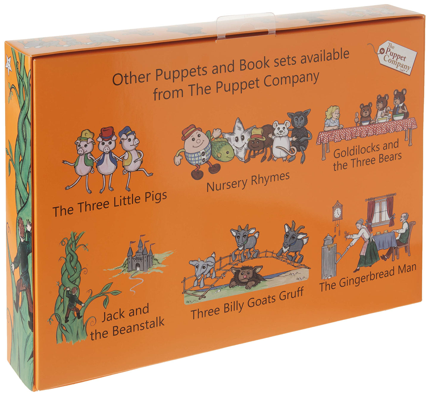 The Puppet Company Traditional Story Sets The Gingerbread Man Book and Finger Puppets Set