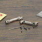 RCAWD Center Drive Shaft U-Joint Spline for FMS EAZYRC ROC Hobby FCX24 1/24 Crawlers Upgrades, Length Adjustable Axle Parts for