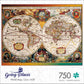 Buffalo Games - World Map, Circa 1630-750 Piece Jigsaw Puzzle For Adults -Challenging Puzzle Perfect For Game Nights - Finished Size Is 24.00 X 18.00