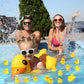 Vinsot 100 Pcs Mini Rubber Ducks Yellow Rubber Bath Tub Toys Bathtub Toys Squeak Float Ducks(2.17 X 1.97 X 1.85 Inch)