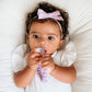 Ryan And Rose Cutie Teether Rattle (Orchid)