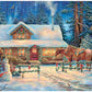 Buffalo Games - Chuck Pinson - Winter'S Oasis - 1000 Piece Jigsaw Puzzle For Adults -Challenging Puzzle Perfect For Game Nights - Finished Size Is 26.75 X 19.75