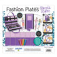 Kahootz Fashion Plates - Classic Styles - Mix-and-Match Drawing Kit - Make 100s of Fabulous Fashion Designs - For Ages 6+