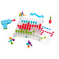 Educational Insights Design & Drill See-Through Creative Workshop: 136 Piece Set With Drill Toy, Kids Drill Sets, Stem Toy, Ages