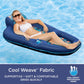 Aqua LEISURE Aqua Luxury Water Lounge Inflatable Pool Float X-Large Palm Beach Flamingo with Headrest, Backrest & Footrest