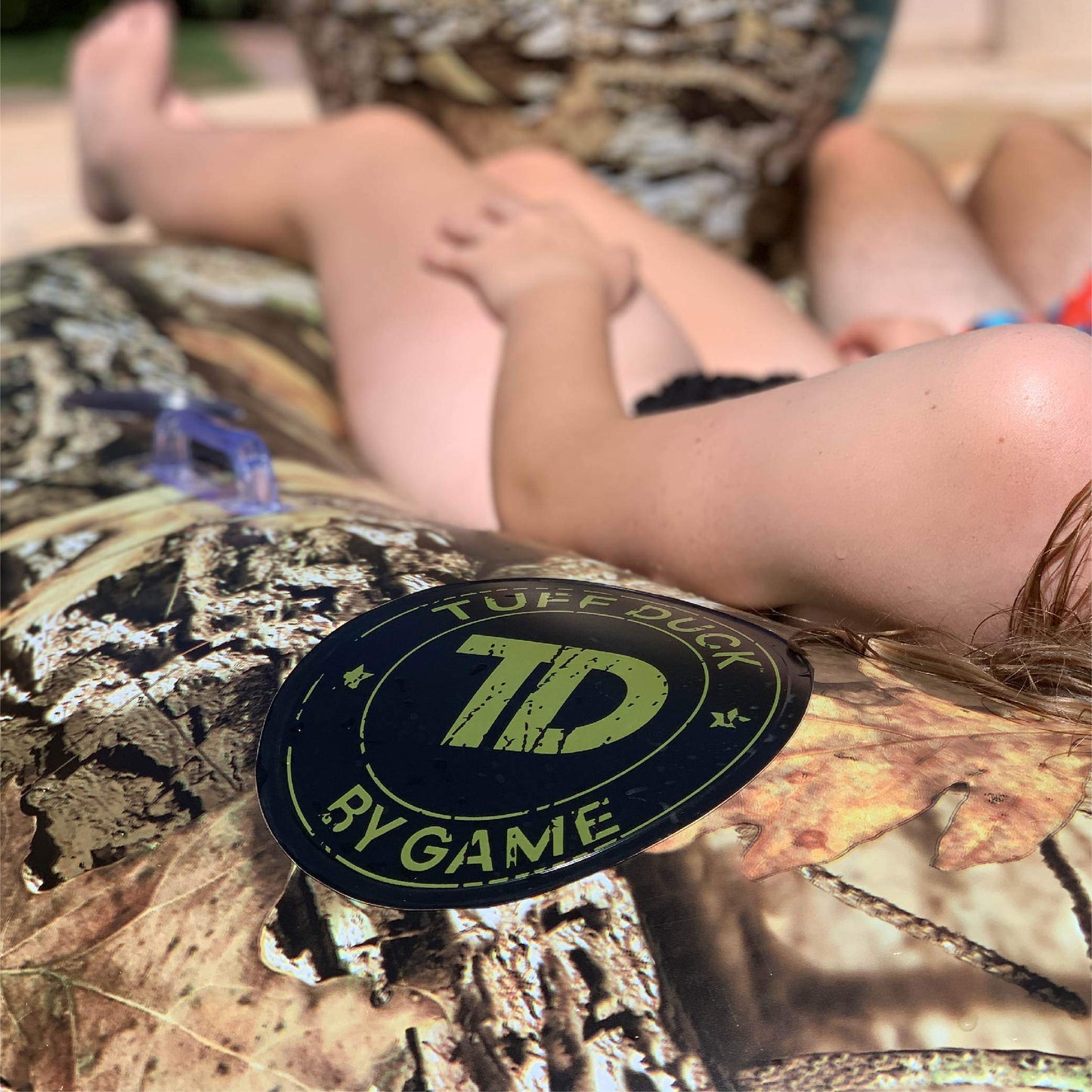 GAME 56594-BB Tuff Duck enhanced Inflatable  Giant  Mossy Oak Break-Up Country