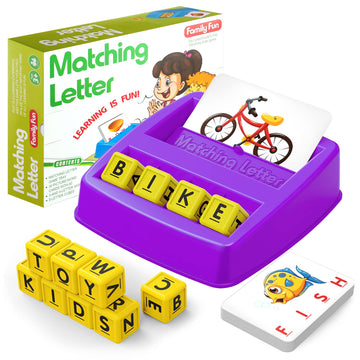 Hahagift Toddler Girl Toys Age 3 4 5 6 7,Matching Letter Game Preschool Learning Educational Toys For Kids 3-8 Year Old Boys Gir