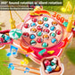 Niplooow Magnetic Fishing Game Toys, Rotating Board Game With Music Including 48 Fishes And 8 Fishing Poles, Party Game Toys For