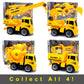 MUKIKIM Construct A Truck - Mixer. Take it Apart & Put it Back Together + Friction Powered(2-Toys-in-1!) Awesome Award Winning T
