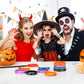 Lesnala 48 Pcs Halloween Silicone Wristband 4 Classic Styles for Kid Holiday Gifts Party Favor and Goodie Bag Fillers Supply