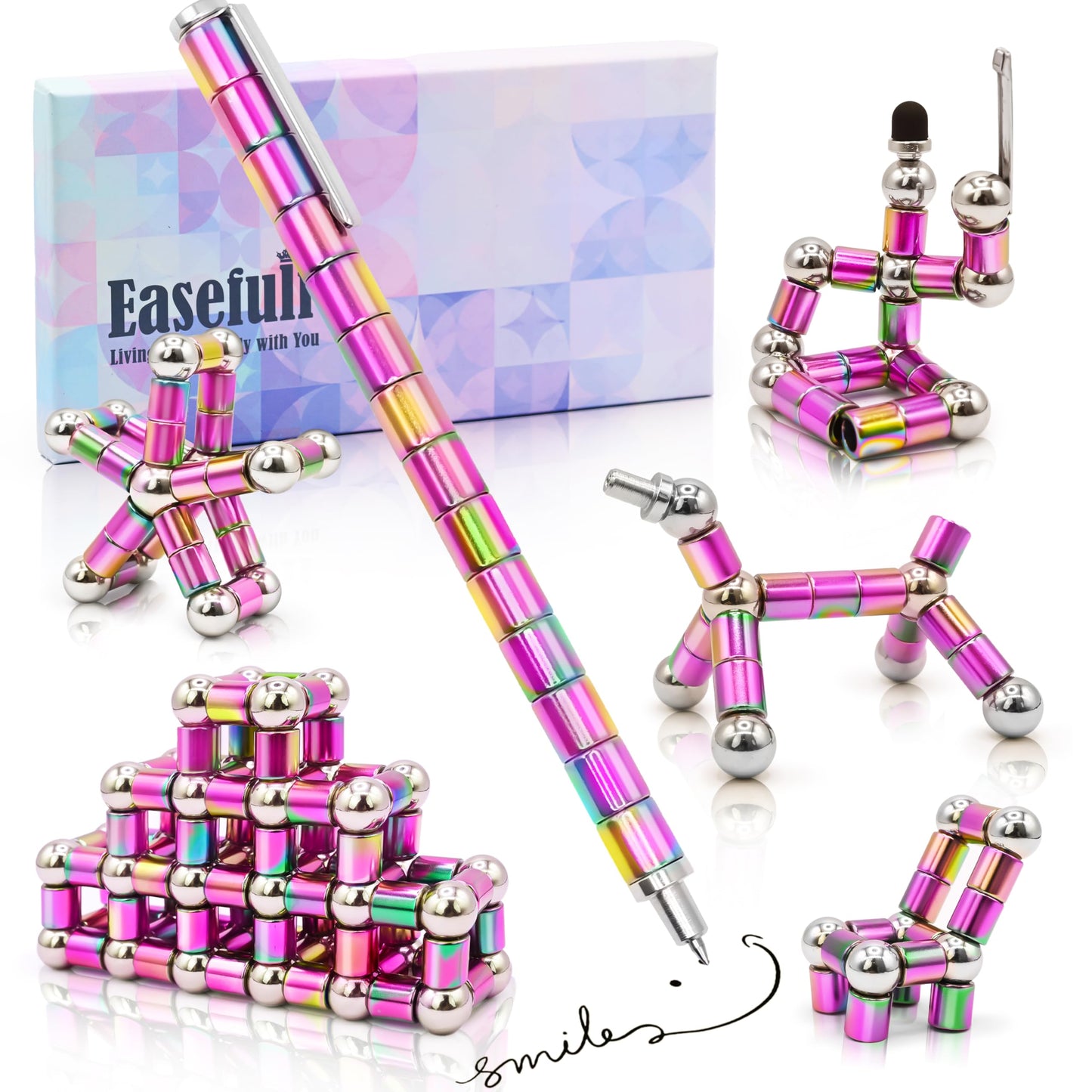 Felikray Magnetic Fidget Pen Toys For Adults Teens Cool Birthday Gifts For Young Men Women Unique For Teenage Boys Girls Novelty