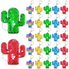 CiciBear 25 Pack Cactus Sequin Keychains for Cactus Mexican Fiesta Tropical Hawaiian Summer Themed Party Favors, Kids and Adults