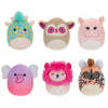 Squishville Sqm0508 Safari Squad, Super Soft Mini Squishmallows, 5 Cm Plush Figures, Pack Of 6