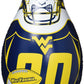 Fremont Die Ncaa West Virginia Mountaineers Bop Bag Inflatable Tackle Buddy Punching Bag, Mini: 12' Tall, Team Colors
