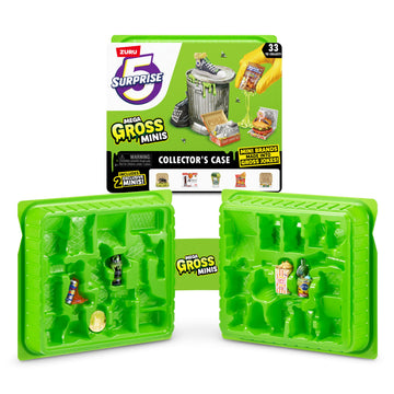 5 Surprise Mega Gross Minis Collector'S Case By Zuru Boys Mystery Collectible Surprise Unboxing Rare Exclusive, Toys For Boys An