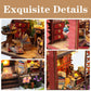 Diy Book Nook Kits - Creativity 3D Wooden Puzzle Bookend Bookshelf Decor For Teen Adults - Miniature Dollhouse Kit Crafts, Tiny