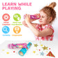 D-Fantix Classic Tin Kaleidoscope For Kids, 2 Pack Retro Toys - Educational Toys With Metal Body, Boy Girl Birthday Party Favors Decorations, Christmas Stocking Stuffer Gift