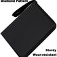 Card Binder 9 Pocket enhanced Zipper Trading Card Album 720 Cards Folders for Collectible MTG TCG Sports Cards Binder (Dark Black)