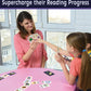 THE BAMBINO TREE Phonics Card Game - Vowel Sounds Learning for Kids, Medium, Cardstock, Purple, 2-8 Players